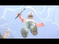 Ron English Paints High-Speed Homer Simpson/ Jackson Pollock