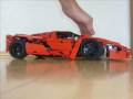 Lego Technic Enzo Ferrari 1:10 with Power Functions added