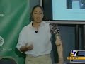 woman gets a bionic arm implanted. now can get can of coffee off the shelf.