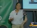 woman gets a bionic arm implanted. now can get can of coffee off the shelf.