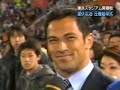 Murofushi threw out the fast ball.