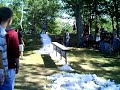Impromptu Snowboard Jump