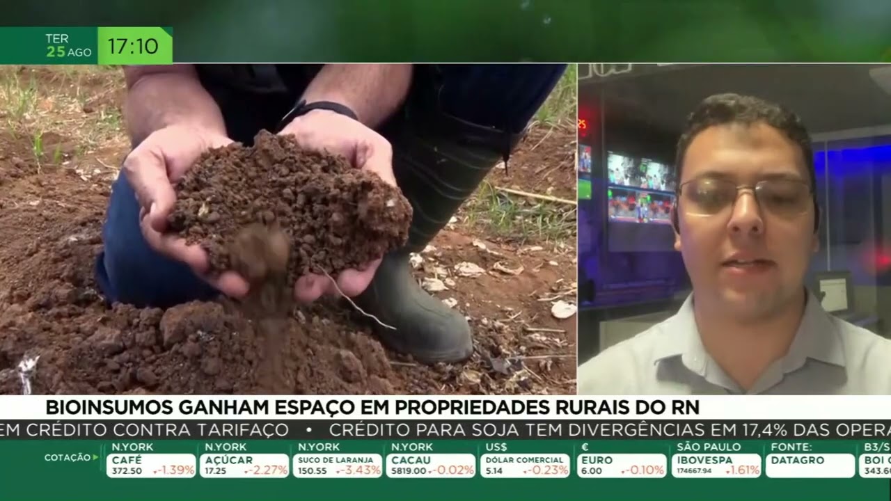 Bioinsumos ganham espaço em propriedades rurais do Rio Grande do Norte