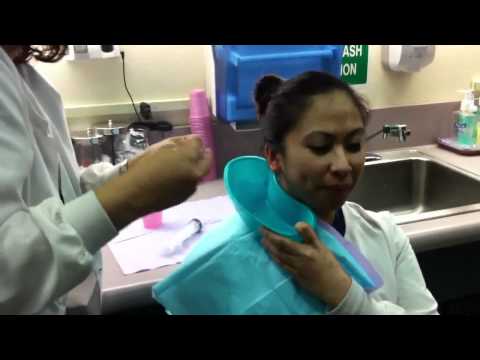 how to perform eye irrigation