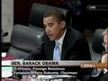 Barack Obama questions General Patraeus on 9/11/07