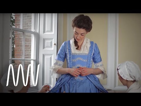 Getting dressed in the 18th century