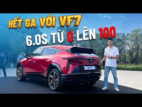 Lái thử, soi nội thất VinFast Vf7: mẫu xe không dành cho anh em chạy dịch vụ | Xế Cộng