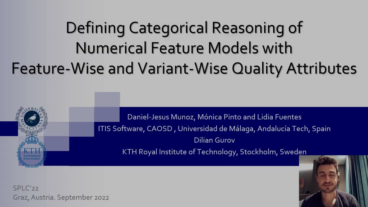 SPLC 2022: Defining Categorical Reasoning of Numerical Feature Models