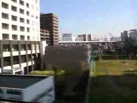 モノレールの車窓から　（大井競馬場前～浜松町）