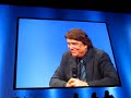 bernard tapie exprime son mental d'entrepreneur lors d'une conf�rence sp�cifique au salon de l'entrepreneur � paris le 04/02/2010.