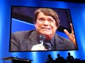 bernard tapie exprime son mental d'entrepreneur lors d'une conf�rence sp�cifique au salon de l'entrepreneur � paris le 04/02/2010.