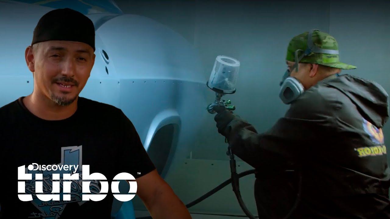 Pintura maravilhosa para o Impala | Oficina Tex Mex | Discovery Turbo Brasil