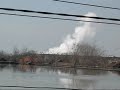 Porong Mud Volcano from train