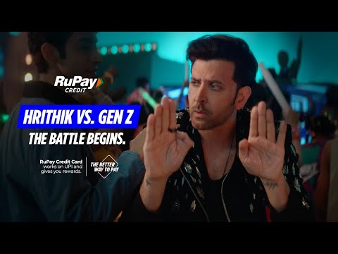 RuPay-Hrithik Vs GenZ SirBro Add Slay To Your Pay