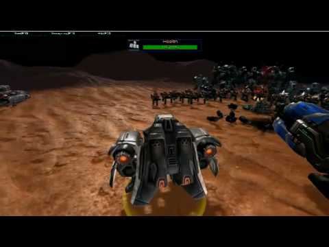 StarCraft 2 Epic Battle from Third Person (TPS) View in RTS mode