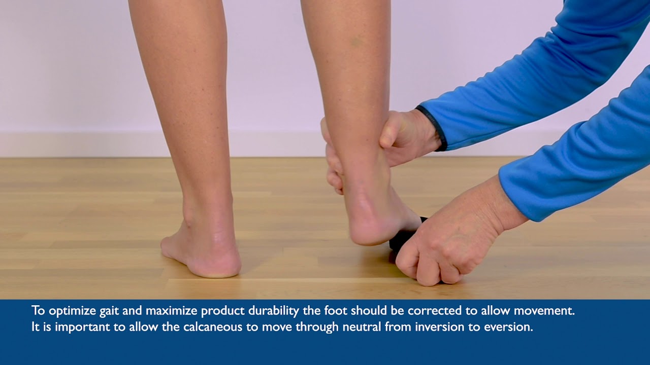 Allard AFO Step 3 Foot Biomechanics