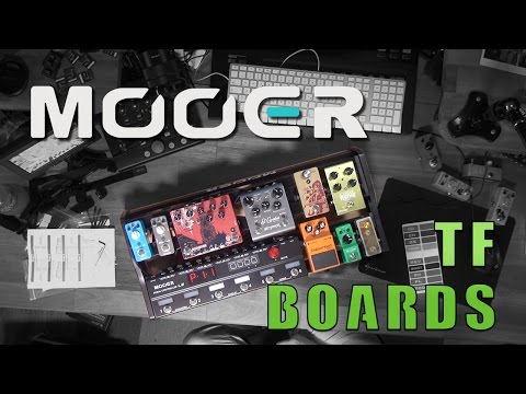 NUOVE PEDALBOARD MOOER TF SERIES NUOVE PEDALBOARD MOOER TF SERIES
