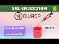 SQL INJECTION – Extracting Username and Password From Database