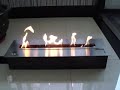 Ethanol burner remote controlled XL, bioethanol burner with electronic ignition