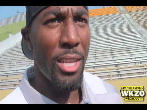 Super Bowl Champion and Green Bay Packer Greg Jennings was at Waldo Stadium Tuesday June 7th, 2011 for 'Football Night in Kalamazoo' Super Bowl Champion and Green Bay Packer Greg Jennings was at Waldo Stadium Tuesday June 7th, 2011 for 'Football Night in Kalamazoo'