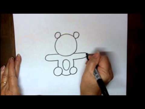 how to draw bear
