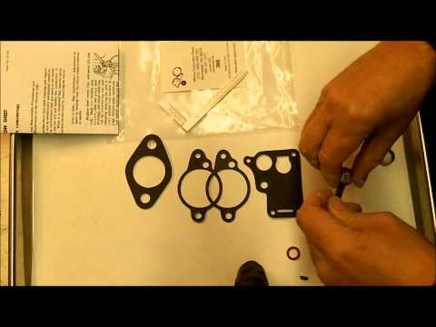 how to rebuild a carter wo carburetor