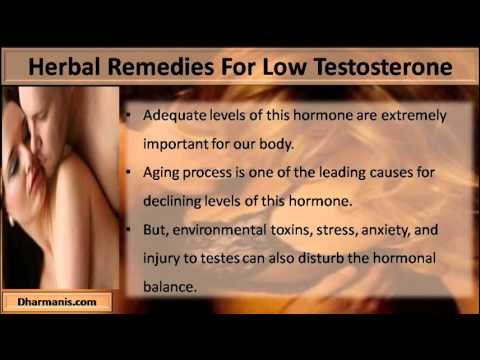 how to naturally cure low t