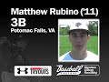 Baseball Factory Event Top Prospect: Matthew Rubino 3B (2011) - Baltimore TRYOUT