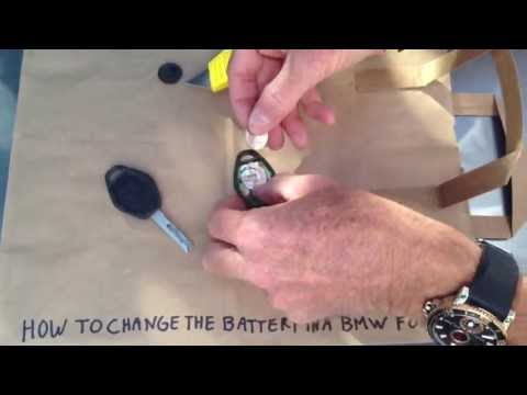 How to replace BMW Key Battery