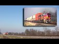 BNSF 748 East Near Steward, Illinois on 11-22-09