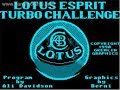 Обзор (английский язык) Lotus Esprit Turbo Challenge