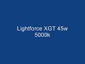 Lightforce XGT spotlight with 45 watt HID