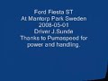 ford fiesta st mantorp park 080501 part 2