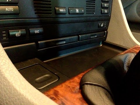 BMW E39 Center Console Storage Tray Replacement