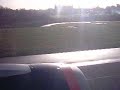 Take off from Manchester airport