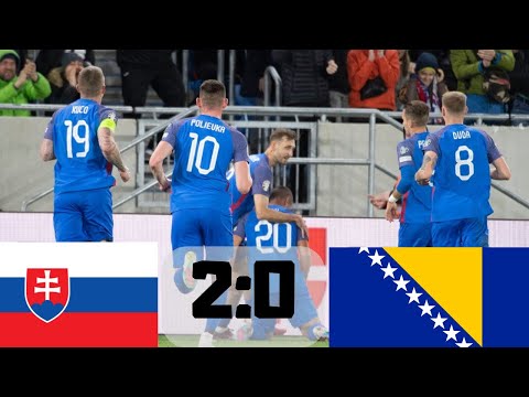 Slovakia 2-0 Bosnia and Herzegovina