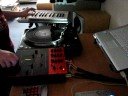 small compose session with Vestax PDX3000 midi-turntable Part 1