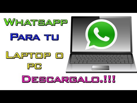 how to whatsapp on laptop