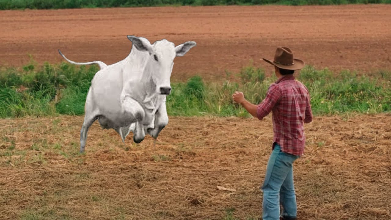 Quando A Vaca Nelore Decide Atacar