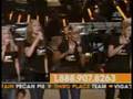 Just Stand Up Live by:Carrie Underwood Beyoncé Rihanna Mariah Carey Ciara Melissa Etheridge Mary J Blige LeAnn Rimes Leona Lewis Keyshia Cole Ashanti Sheryl Crow Natasha Bedingfield Fergie Miley Cyrus  and Nicole