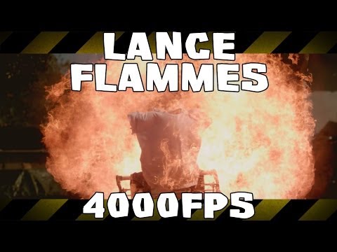 LANCE-FLAMMES À 4000fps - Phantom Day #1