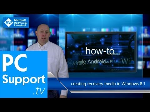 how to create recovery disk for windows 8.1