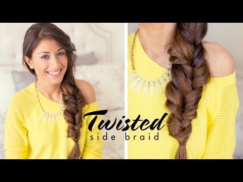 luxy hair - This Twisted Side Braid is a great everyday hairstyle.For this hairstyle I used Luxy Hair Extensions : http://www.luxyhair.com to add thickness and length to...