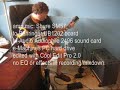 Wah pedal shootout! Dunlop Crybaby GCB-95 v. Morley Bad Horsie 1. Also: Marshall 4203 tube amp, Fender Strat Plus, Gibson Les Paul Studio Plus...