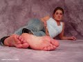 Girl feet slide show