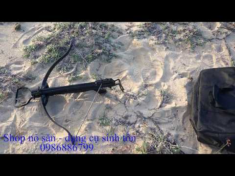 Bắn thử nỏ săn falcon - Nỏ săn Việt Nam