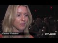 Runway, backstage, and front-row footage from the show.