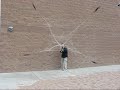 Net gun firing Net gun firing