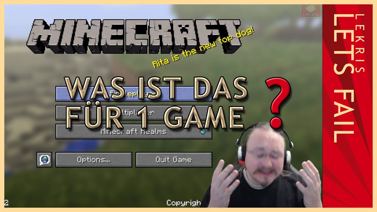 Was ist das für 1 Game? - Let's Fail Minecraft