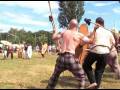 Les Santons à Gerstheim (Alsace) Part 1/2 (Combat Gaulois)